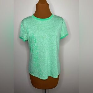 Tek Gear Light Green Short Sleeve Women's Tee Size Medium